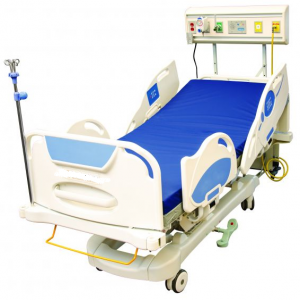 Hospital Bed w Head Wall